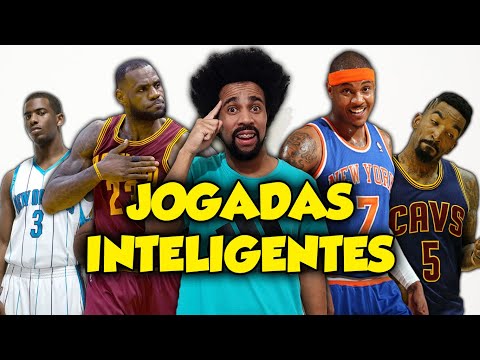 JOGADORES DE BASQUETE USANDO 100% DO CÉREBRO!!!