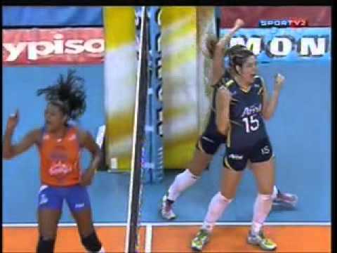 (2º Set) Amil/Campinas X Sollys/Osasco - Campeonato Paulista de Vôlei 2012