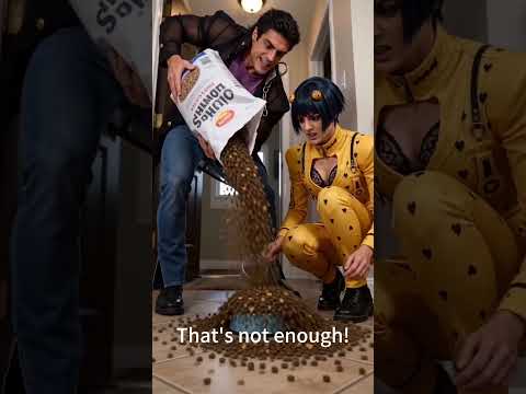 The mischievous Jojo made Mesi angry.#shorts #jojo#funny #happy