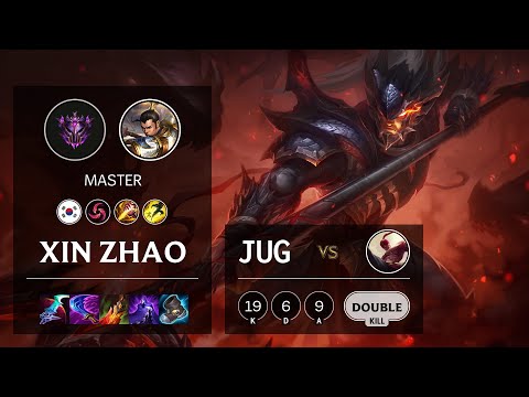 Xin Zhao Jungle vs Lee Sin - KR Master Patch 10.23