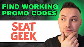 Seatgeek Promo Codes 2024 - FIND WORKING CODES!