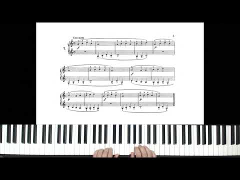 Czernyana - fascicolo I - n. 7 - Con Moto - piano tutorial by Antonio De Angelis
