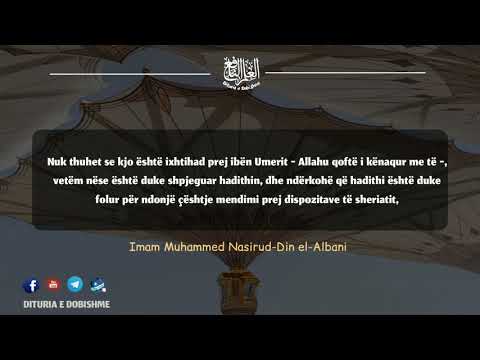 Gjykimi i shkurtimit të pjesës së  mjekrës që është zgjatur më shumë se një grusht - Imam Albani