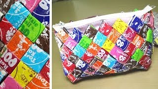 DIY Candy Wrapper Purse