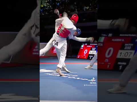 Simone Alessio’s kick®️ #taekwondo #martialarts #kick #olympics #fight #shorts #itatkd