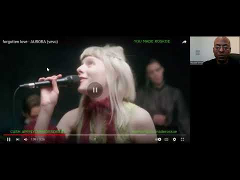 Aurora - Forgotten Love (Live) Reaction #aurora #music