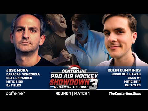 Pro Air Hockey Showdown 3 | Match 1: Jose Mora VS Colin Cummings