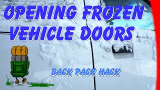 Opening Frozen Vehicle Doors