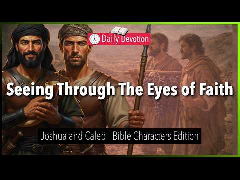 February 23: Seeing Through The Eyes of Faith- Joshua and Caleb - Numbers 13-14- 365 Daily Devotions
