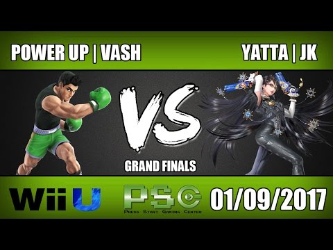 PowerUp | Vash (Little Mac) vs Yatta | JK (Bayonetta) - Wii U Grand Finals - S4M