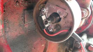 How to install electronic ignition and adjust timing on Farmall Super A