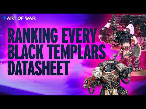 Ranking Every New Black Templars Datasheet!