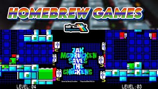 Zak McDrucken Saves The Chickens - New ZX-Spectrum Game 2025