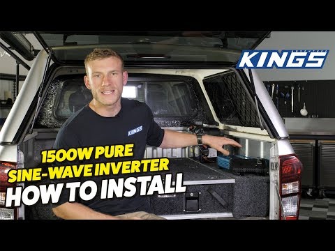 Adventure Kings 1500W Pure Sine-Wave Inverter - How To Install
