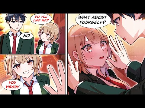 [Manga Dub] She always makes fun of me and calls me a virgin, so one day...[RomCom]