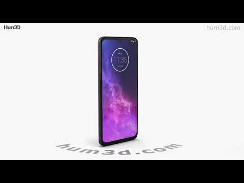 Motorola One Zoom Cosmic Purple 3D model by 3DModels.org