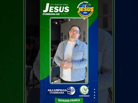 Pr. Daniel - A.D. Campinas | MARCHA PARA JESUS 2025 | Itumbiara - GO
