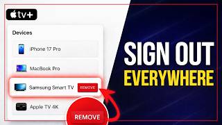 How to Sign Out of Apple TV on All Devices (Full Guide)