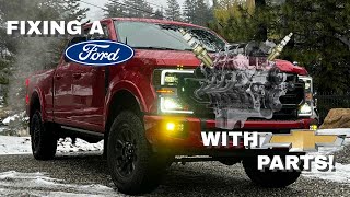 SPARK PLUG ISSUE RESOLVED | Ford 7.3 liter GODZILLA V8