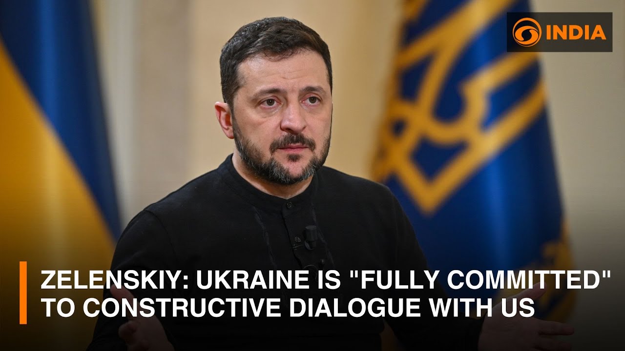 Zelenskiy: Ukraine is "fully committed" to constructive dialogue with US