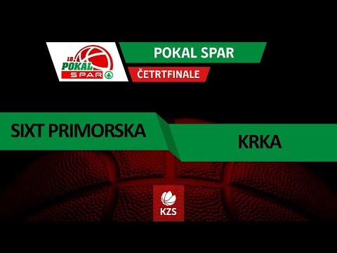 Sixt Primorska : Krka - četrtfinale, 1. tekma - Pokal Spar - Sezona 2018/19 - 4/4