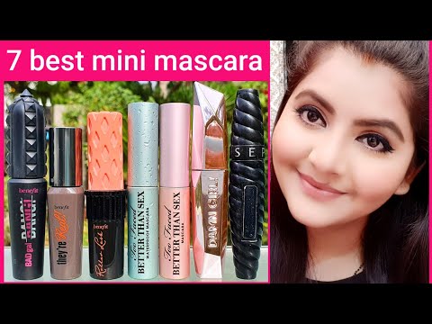Top 7 mini mascara in India | RARA | mini makeup  | Video