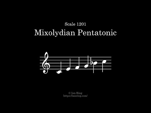 Scale 1201: Mixolydian Pentatonic