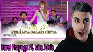 [ENG SUB] Farel Prayoga Ft. Vita Alvia - Gerhana Dalam Cinta | Bubblegum Accoustic REACTION