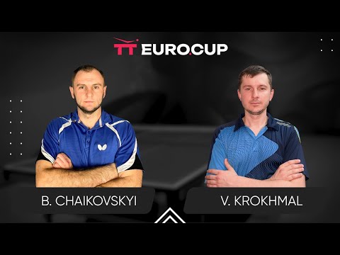 13:40 Bohdan Chaikovskyi - Vitalii Krokhmal 23.01.2024 TT Euro.Cup Ukraine Professional. TABLE 3