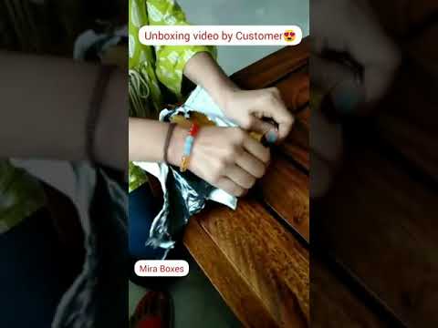 Unboxing Happiness | Mira Boxes | Chocolate Bar Boxes | Rakhi Special #miraboxes #rakshabandhan