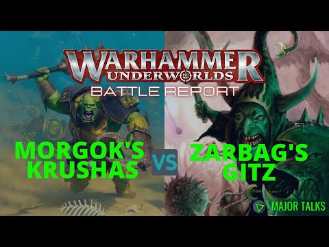 Warhammer Underwords - Battle Report - Morgok's Krushas vs Zarbag's Gitz - ITA