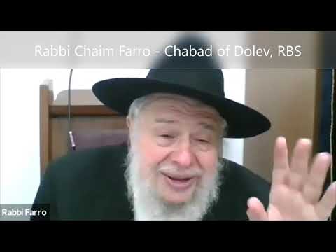 Tanya Shiur with Rabbi Chaim Farro of Chabad of Dolev June 20