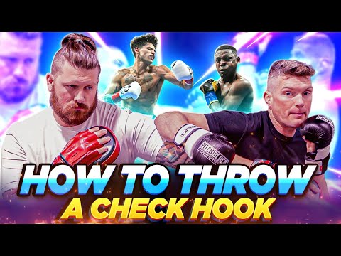 HOW TO "CHECK HOOK" Like Ryan Garcia & Alex Pereira!TUTORIAL