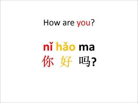 5. How are you? 你好吗 Mandarin Chinese 101