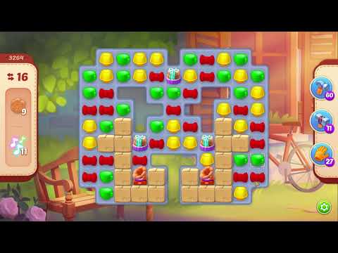 Homescapes Level 3264 (No boosters) / Уровень 3264 (Без бустеров) 24.12.2022