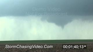 preview picture of video '4/14/2012 Rush Center, KS Tornado B-Roll Stock Footage'