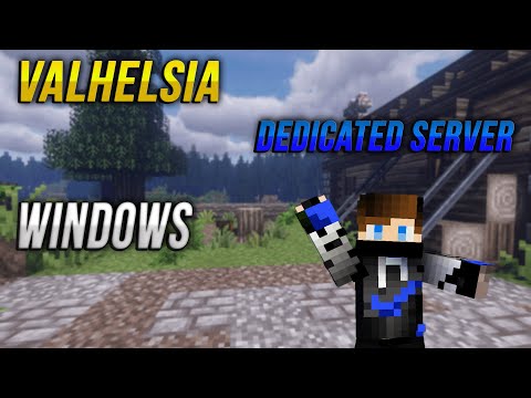 How to make your own Valhelsia Modded Minecraft Server on Windows!