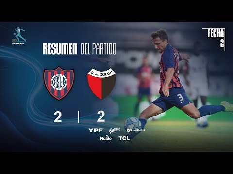 Copa Diego Maradona | Fases | Fecha 2 | resumen de San Lorenzo - Colón