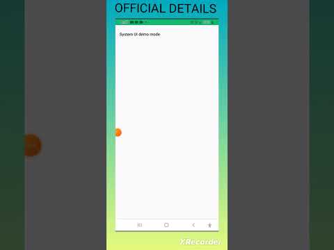 HOW TO ON DEMO MODE (DEVELOPER OPTIONS) #SHORTS #OFFICIAL #DETAILS
