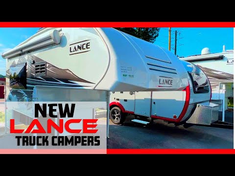 Awesome New Lance Truck Campers / 650 & 1172