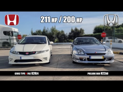Honda CIVIC Type R FN2 🆚 Honda PRELUDE BB8 🏁