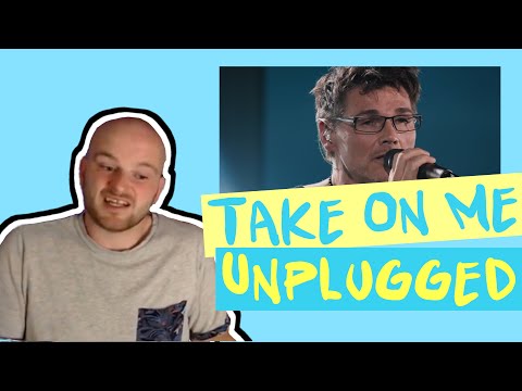 Jazz Singer reacts to A-ha Take on Me (MTV Unplugged)