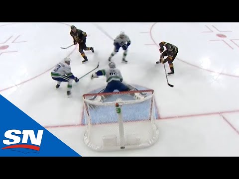 Mark Stone Feeds Evgenii Dadonov For Perfect 2-On-1 Goal Against The Canucks