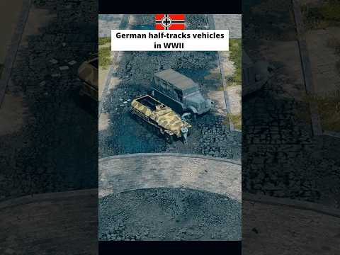 German half-tracks vehicles in WWII  #warthunder