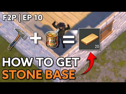 How To Get Stone Base As A Beginner! | F2P EP 10 | Last Day On Earth : Survival |