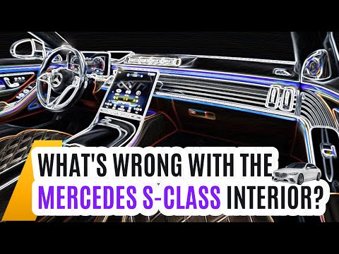 The big MERCEDES S-CLASS cabin design problem - INTERIOR DESIGN REVIEW