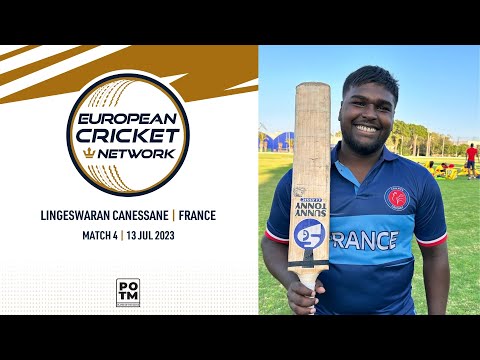 POTM: L.Canessane - FRA vs ROM | Highlights | Valletta Cup T20Is | 13 July 2023 | ECN23.033