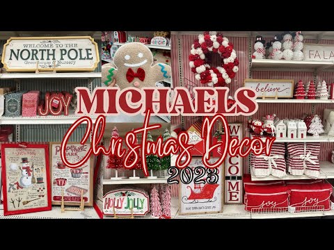 *OMG* CHRISTMAS DECOR 2023 AT MICHAELS! 40% OFF NEW...