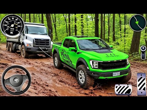 4x4 Offroad Jeep Driving Simulator 3D - Drive SUV 4x4 jeep Offroad Game - Android GamePlay