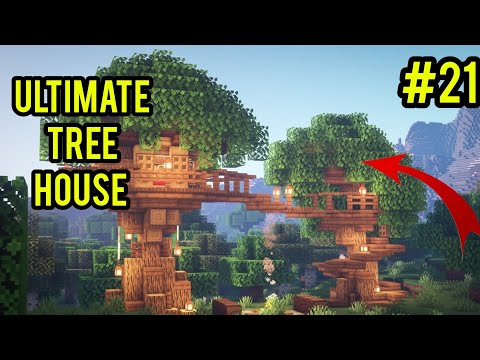 EPIC Treehouse Build in Minecraft 😱 | MR CHINMAY GAMING